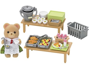 Calico Critters School Friends Set Collectible Doll Playset for 3 yearswith 2 Figures and Accessories Included