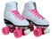 Epic Skates Classic HighTop Quad Roller Skates with Pink Wheels