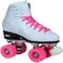 Epic Skates Classic HighTop Quad Roller Skates with Pink Wheels