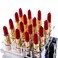 HBlife Lipstick Holder Acrylic Rotating 64 Lipstick Tower Organizer Spinning Lipstick Tower Lipgloss Holder with Removable Dividers