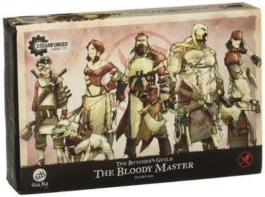 Steamfoged Games Guild Ball Butcher Bloody Master Expanded Starter Set Miniature Game Figure