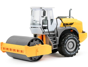 Click N Play Friction Powered Jumbo Steamroller Truck Construction Sandbox Car Toy Vehicle  Toys For Kids Toddler Boy and Girl 35 Year Old  Trucks Work On Sand and Playground  Great Gift