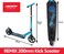 Huffy Bicycle Company Remix Folding Inline Scooter Blue 200MM 28529