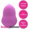 Beauty Junkees Makeup Sponge Blender  Purple Pear Foundation Makeup Blender Sponge Liquid Cream Powder Blending Sponges Make Up Applicator Cosmetic Blenders Wet Dry Beauty Sponge Latex Free