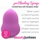 Beauty Junkees Makeup Sponge Blender  Purple Pear Foundation Makeup Blender Sponge Liquid Cream Powder Blending Sponges Make Up Applicator Cosmetic Blenders Wet Dry Beauty Sponge Latex Free