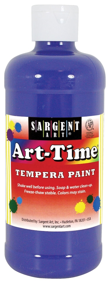 Sargent Art ArtTime Tempera Paint Blue 16 oz
