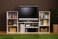 IRIS USA Modular AV Box TV Stand White 5 shelves