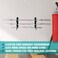 Yes4All Barbell Holder Horizontal Storage Rack for Home Gym Organizer Barbell Storage Rack Fit 2inch Olympic Bars Curl Bars Triceps Bars Dumbbell Handles 2 pair