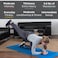 THERABAND Resistance Bands Set Professional Elastic Band For Upper  Lower Body Exercise Strength Training without Weights Physical Therapy  Pilates Blue  Black  Silver Advanced