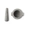 Fox Run Mortar and Pestle with Flange Granite