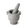 Fox Run Mortar and Pestle with Flange Granite