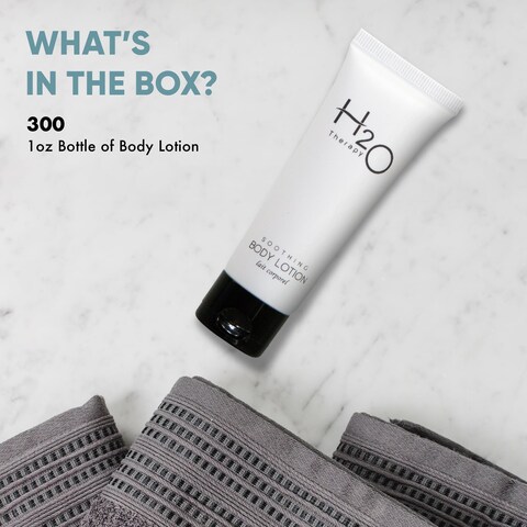 H2O Therapy Body Lotion Travel Size Hotel Hospitality 1 oz Case of 300