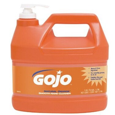 GOJO Industries 315094504 NATURAL ORANGE Smooth Hand Cleaner 1 gal with Pump