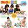 ETI Toys STEM Learning 132 Piece Lil Engineers Build  Play 5 Vehicle Building Blocks Bulldozer Racecar  More Creative Skills Development Gift Toy for 8 9 10 Year Old Boys and Girls