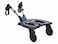 Englacha 2in1 Cozy X Rider Black  Child Rider Stroller Attachment with Saddle Seat and Standing Platform  Universal Fit for Most Prams  Quick and Easy to Use  Designed for Safety
