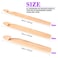 24Pcs Crochet Hooks Kit Including 3mm25mm 15Pcs Assorted Sizes Wooden Bamboo Crochet Hooks and 9Pcs MultiColoured Aluminum 2mm10mm Handle Crochet Hooks for Handcrafted Knitting Needles