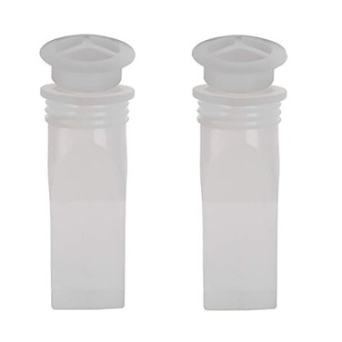 Sydien 2Pack Silicone Drain Backflow Preventer OneWay Valve for Pipes Tubes in Toilet Bathroom Fit for 3843mm Hole