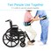 REAQER Gait Belt Transfer Belts for Lifting Seniors Walking and Standing Assist Aid for Bariatric Elderly Handicap Occupational  Physical TherapyCaregiver Nurse Therapist