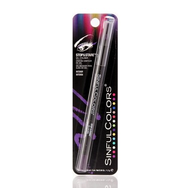 SinfulColors Stop  Stare Gel Eyeliner in Intense Plum Pencil Eyeliner
