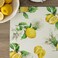 Benson Mills Cork Placemats Set of 4 Thick Cork Place Mats for Kitchen and Dining Tables Easy Clean Table Mats 12 x 16 Rectangular Set of 4 Lemons