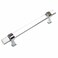 GlideRite Hardware 4718128PC50 Clear Acrylic Cabinet Drawer Pulls 50 Pack 5 Polished Chrome