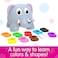 The Learning Journey Learn with Me  Shapes Elephant  Color  Shapes Teaching Toddler Toys  Gifts for Boys  Girls Ages 2 Years and Up  Preschool Learning Toy Multi