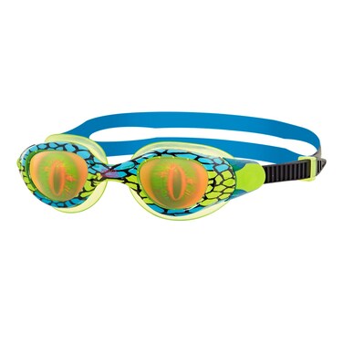 Zoggs Juniors Sea Demon Hologram Lenses Swim Goggles  Greenblue 614 Years