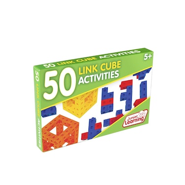 Junior Learning JL324 50 Link Cube Activities Multi