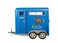 Breyer Traditional Series TwoHorse Trailer Toy 1 9 Scale Multicolor