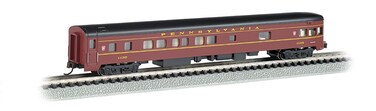 Bachmann Industries Smooth Side Prr NScale Observation Car 85