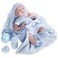 JC Toys Deluxe Realistic Baby Boy Doll 155 Blue 18787