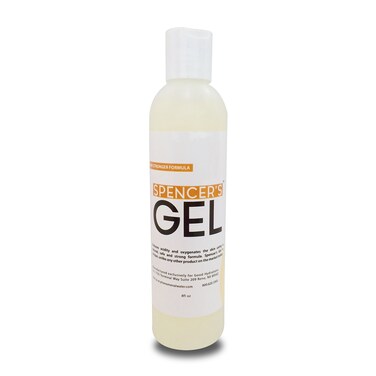Spencers Gel Alkaline Formula 8oz  labcertified to kill Staph aureus on skin contact