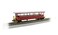 Bachmann Trains 17433 Jackson Sharp OpenSided Excursion Car  Cumbres  Toltec 9619  HO Scale Prototypical Colors