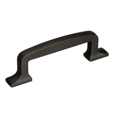 Amerock  Cabinet Pull  Black Bronze  3 inch 76 mm Center to Center  Westerly  1 Pack  Drawer Pull  Drawer Handle  Cabinet Hardware