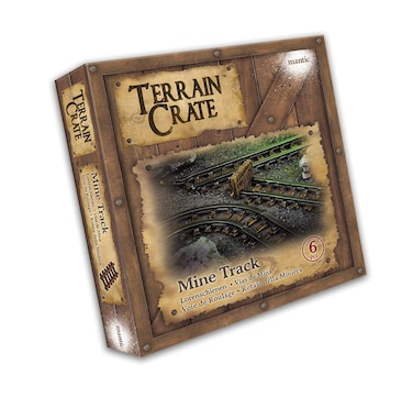 Mantic MGTC120 TerrainCrate Mine Track Multi