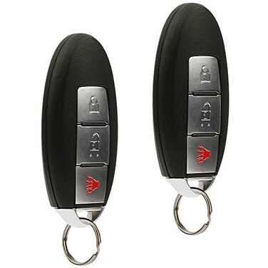 Key Fob Keyless Entry Remote Compatible With Nissan Frontier Armada Murano Pathfinder Quest Sentra Titan Versa XterraInfiniti QX4 FX35 FX45 KBRASTU15 Smart Conversion Set of 2