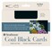 Strathmore Artagain Cards Black 5x6875 inches 10 Pack Envelopes Included  Custom Greeting Cards for Weddings Events Birthdays