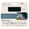 Strathmore Artagain Cards Black 5x6875 inches 10 Pack Envelopes Included  Custom Greeting Cards for Weddings Events Birthdays