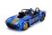 Jada Toys Jada 1965 Shelby Cobra 427 SC Candy Blue with Gold Stripes Snake Bite Bigtime Muscle Series 124 Diecast Model Car 30706