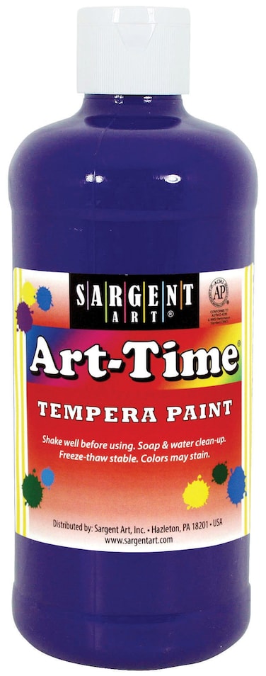Sargent Art 176442 16 oz Violet ArtTime Tempera Paint