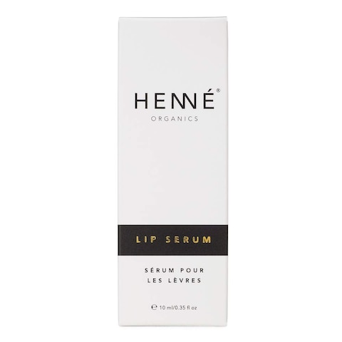 Henn Organics Lip Serum  Natural Antioxidant Oil Treatment for Smooth and Firm Lips