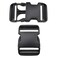 SGH Pro Extra Thick Military Grade Dual Adjustable Quick Side Release Buckles Clips Snaps 2 Wide 2 Pack No Sewing Heavy Duty Plastic Replacement for Nylon Strap Webbing Boat Cover Backpack Fanny Pack