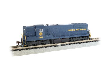 Bachmann Trains EMD SD9 Sound Value Equipped Locomotive  Norfolk  Western 2346  N Scale