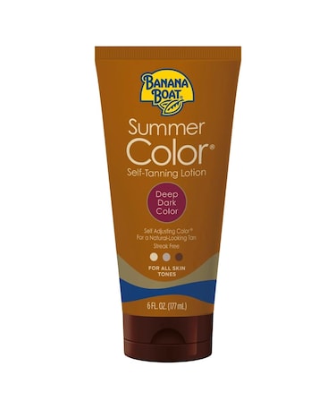 PACK OF 6  Banana Boat Summer Color SelfTanning Lotion Deep Dark Color  6 Ounces