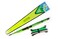 Prism Kite Technology Neutrino in Yellow and Green