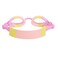 Bling2O Girls Strawberry Lemonade Rhinestone Swimming Goggles with UV Protection Ages 3 up  LatexFree 100 Silicone  Includes AntiFog  UV Protection  Hard Protective Cover  Adjustable Nose