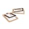 Kanto S2 Desktop Speaker Stands for Small Speakers Brass