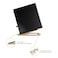 Kanto S2 Desktop Speaker Stands for Small Speakers Brass