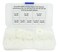 Guard4U 450Pcs 8Size Nylon Flat Washer Assortment Kit for M2 M25 M3 M4 M5 M6 M8 M10 Screw Bolt White