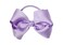 Anna Belen Girls Lila Large Grosgrain Bow Hair Tie OS Lavender